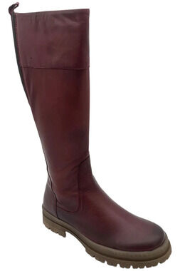 Miz Mooz Women's Adriana Knee High Boot Bordeaux - Medium